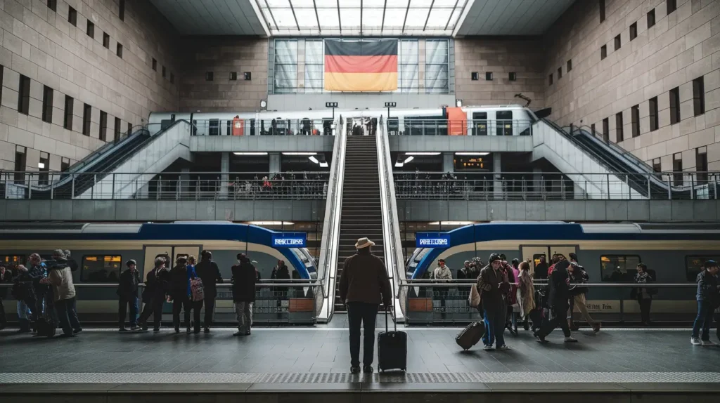 Leaving Germany leaving germany a german flag should be in the background